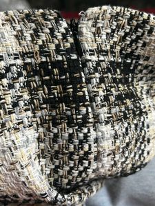 Plaid Tweed Mini Skirt