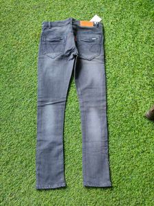Slim Fit Gray Denim Jeans