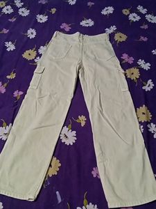 Beige Cargo Pants - Streetwear Style