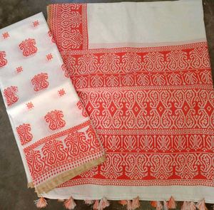 Chanderi Cotton Mekhela Chadar
