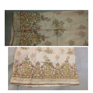 Elegant Kurta With Salwar Embroidery Suit Set