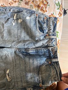 garage wide legs jeans