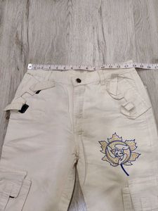 Sc9302 Arrest Cargo Bootcut Jeans Waist 28