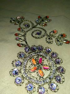 Elegant Embroidered Saree