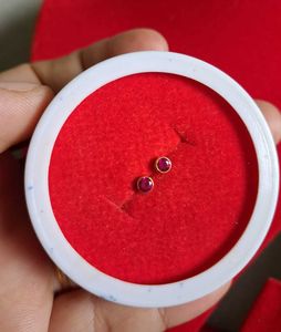 Pink Stud Earrings 😍
