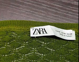 Zara Olive Tops