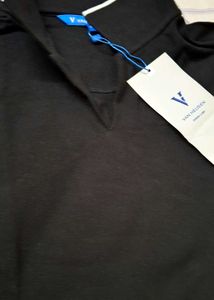 Ven heusen Black Polo T-Shirt