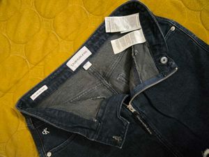 Calvin Klein Denim Mini Skirt waist 30