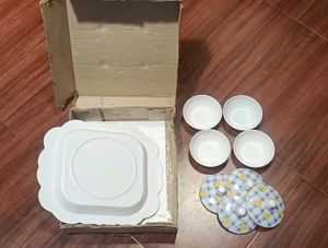 Dry Fruits Serving Tray Set