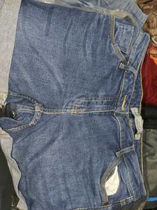 Denim Blue Jean Shorts