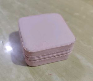 Pink Travel Jewelry Box