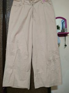 Straight Nude Trousers @149