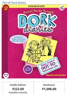 DORK DIARIES NOT SO FABULOUS