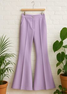 Flared Lavender Pants