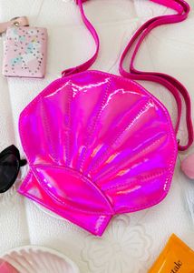 Cute Holographic Pinteresty Shell Sling Bag