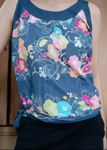 Floral Print Tank Top