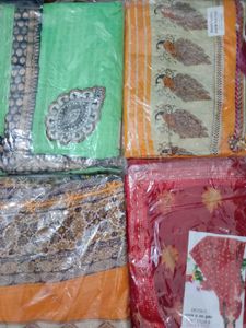 Indian Sarees - Set of 8