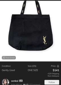 YSL Tote Bag