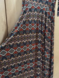 Patterned Maxi Dress