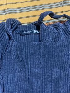 Corduroy Hooded Jacket