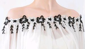 Cold Shoulder Lace Korean Top Womens No Flaws