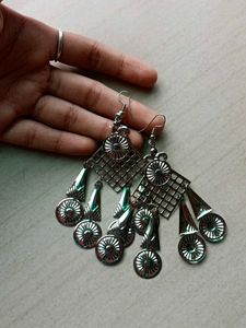 Silver Dangle Earrings
