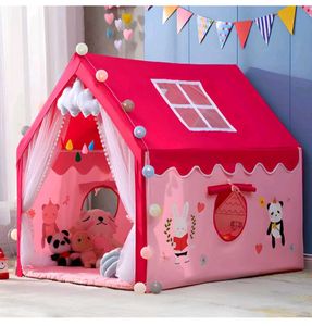 Kids Play Tent - Pink Panda Design
