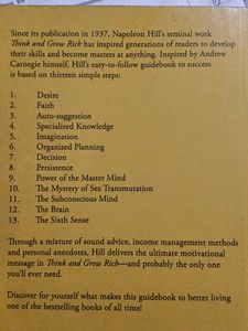 Think and Grow Rich - Napoleon Hill
