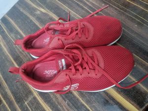 Red Skechers Sneakers
