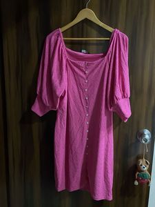 Pink Mini Dress