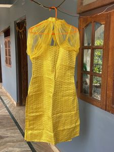 Indowestern Haldi outfit With detachable Cape😇