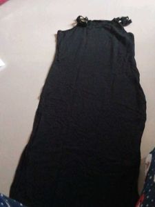 Black Spaghetti Strap Dress