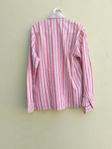 Striped Long Sleeve Button-Down