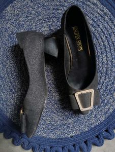 Black Embellished Shoe