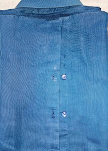 Oxemberg Slim Fit Blue Shirt