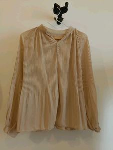 Elegant Pleated Top