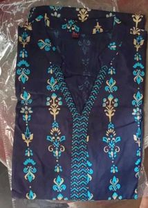 BLUE STRAIGHT KURTI 💙
