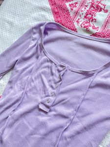Lilac Top🪻💜