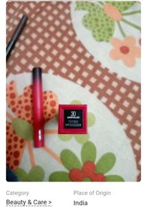 Maybelline Combo With Free Mac Lipstick