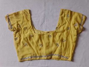 Yellow Saree