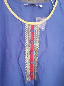 Karigari Cute Kurti Blue