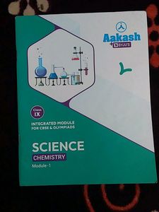 Aakash Science Chemistry Module 1