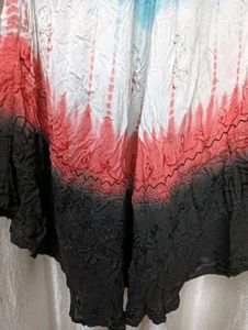 Umbrella Style Sleeveless Kurti