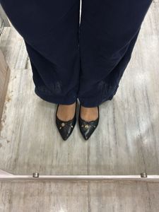 Ginger Black Ballerinas