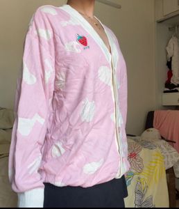 Strawberry Cloud Cardigan