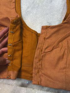 Stitched Blouse With Lining- new
