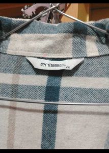 Checked Overshirt Jacket