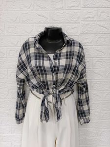 Imported Cotton Checkered Shirt
