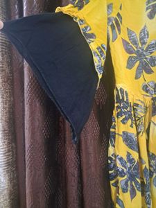 Umbrella Sleeves Dress