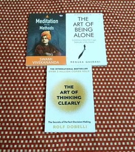 3 Books: Meditation, Art, Thinking